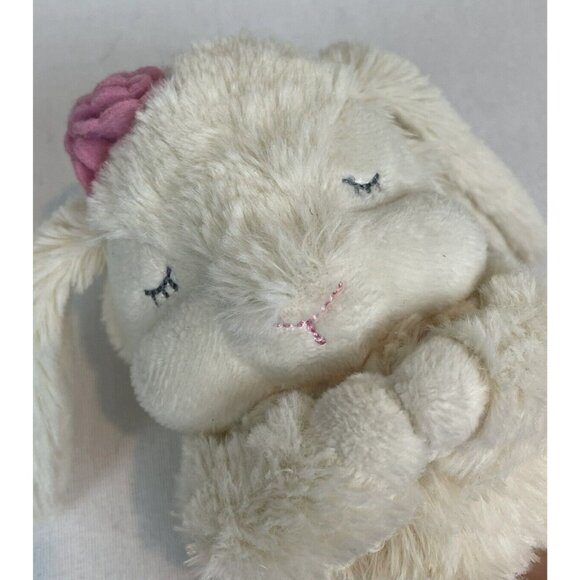 Everybunny Prays by Tickle and Main Pink Baby Bunny Gift 8in Plush Tested Works - Picture 8 of 8